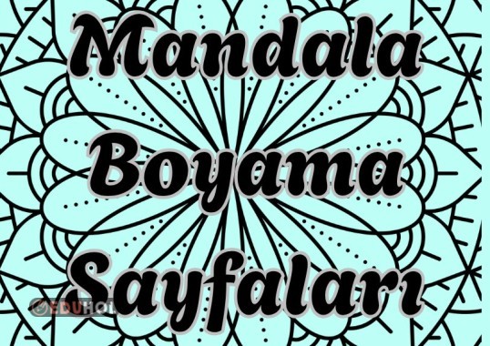Mandala Boyama Sayfaları 2 ✔️