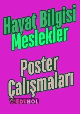 Meslekler Poster Çalışmalarımız