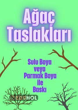 Parmak Baskısı Ağaç Taslakları