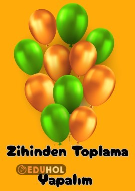 Zihinden Toplama İşlemi 3✔️