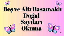Beş ve Altı Basamaklı Doğal Sayıların Okunuşu Soru Kartları 2
