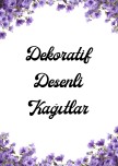 Desenli Kağıtlar(renkli çıktı için uygundur)