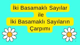 İki Basamaklı İki Sayının Çarpımı✔️
