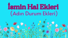 İsmin Hâl Ekleri Oyunu