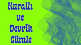 Kurallı ve Devrik Cümle Online Test