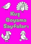 Kuş boyama (10 sayfa kuş boyama etkinliği )