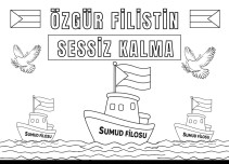 ÖZGÜR FİLİSTİN SESSİZ KALMA BOYAMA SAYFASI