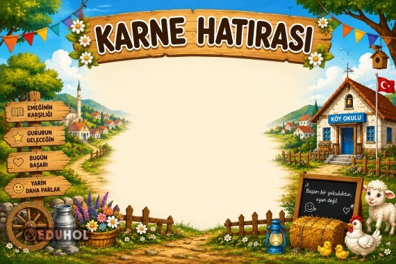 AKILLI TAHTA UYUMLU KARNE HATIRASI