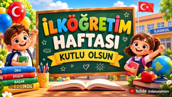 İlköğretim Haftası Pano – İLKÖĞRETİM HAFTASI KUTLU OLSUN