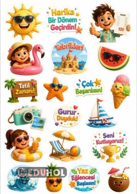 Karne sticker paketi