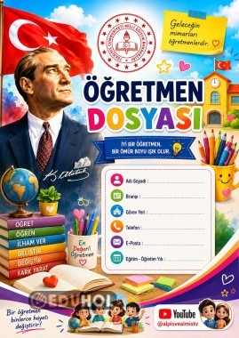 Öğretmen Dosyası Kapağı