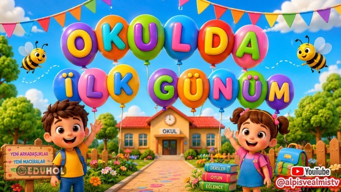OKULDA İLK GÜNÜM DİJİTAL PANO