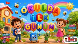 OKULDA İLK GÜNÜM DİJİTAL PANO