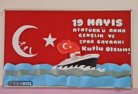 19 MAYIS ATATÜRK'Ü ANMA GENCLİK VE SPOR BAYRAMI PANO, 56% OFF