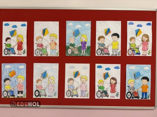 Engellileri koruma günü boyama