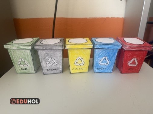 geri dönüşüm kutuları
