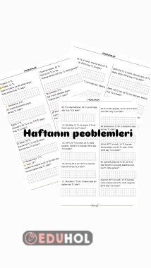 haftanın problemleri 27. hafta