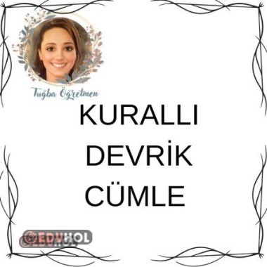 kurallı devrik cümle