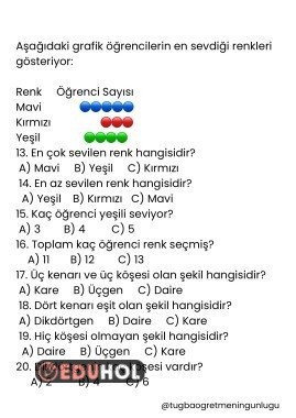 matematik genel değerlendirme 1