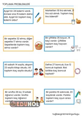 TOPLAMA PROBLEMLERİ 1