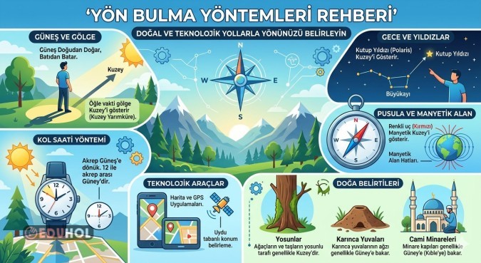 yön bulma yöntemleri