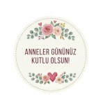 ANNELER GÜNÜ ETİKET