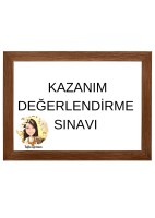 Kazanım değerlendirme sınavı
