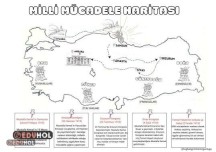 milli mücadele harita