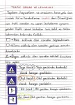 trafik levhaları
