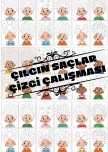 Çılgın Saçlar Çizgi Çalışması