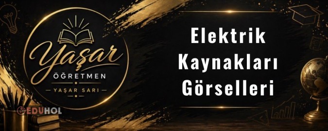 Elektrik Kaynakları Defter Yapıştırma Görselleri ( 2 kişilik)