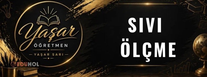 Sıvı Ölçme Defter Notu, Görselleri ve Etkinlikleri