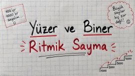 🔢 Yüzer ve Biner Ritmik Sayma ✏️