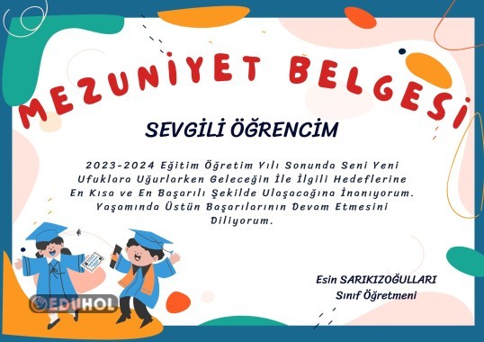 MEZUNİYET BELGESİ