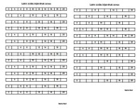 İLERİYE DOĞRU İKİŞER RİTMİK SAYMA (2 SAYFA)