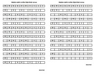 YİRMİDEN GERİYE DOĞRU İKİŞER RİTMİK SAYMA (2 SAYFA)