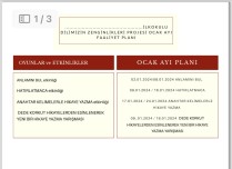 DİLİMİZİN ZENGİNLİKLERİ DEDE KORKUT HİKAYELERİ OCAK AYI FAALİYET RAPORU