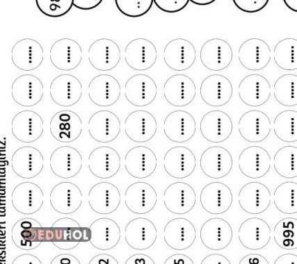 Birer, onar, yüzer ileri sayma