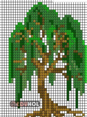 Karesel Kodlama-Boyama -Söğüt