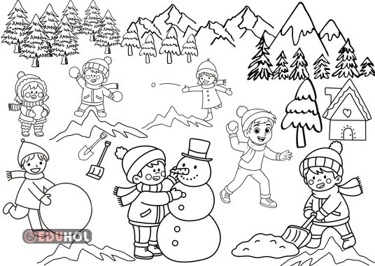 Serbest Etkinlikler- Görsel Sanatlar - Yeni Yıl -Kış