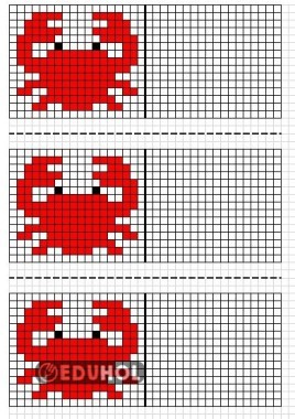 Simetri- Karesel Kodlama- Yengeç
