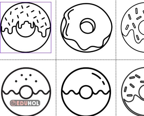 Serbest Etkinlikler  Mandala Tatlı boyama 5