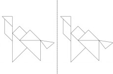 Geometrik Şekiller-Tangram-Deve