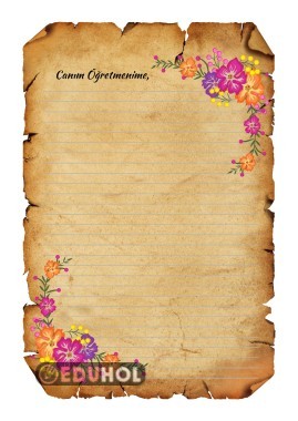 Öğretmenime Mektup etkinliği