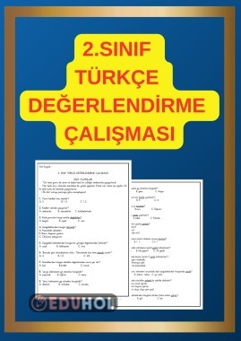 2. SINIF TÜRKÇE DEĞERLENDİRME