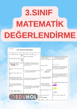 3. SINIF MATEMATİK DERSİ AÇIK UÇLU KLASİK DEĞERLENDİRME
