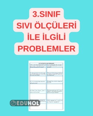 3. SINIF SIVILAR İLE İLGİLİ PROBLEMLER