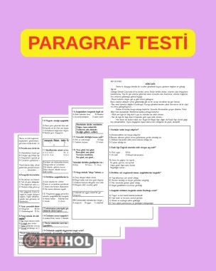 4.SINIF PARAGRAF TESTİ