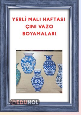 ÇİNİ VAZO BOYAMALARI