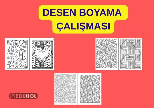 DESEN BOYAMA ÇALIŞMASI